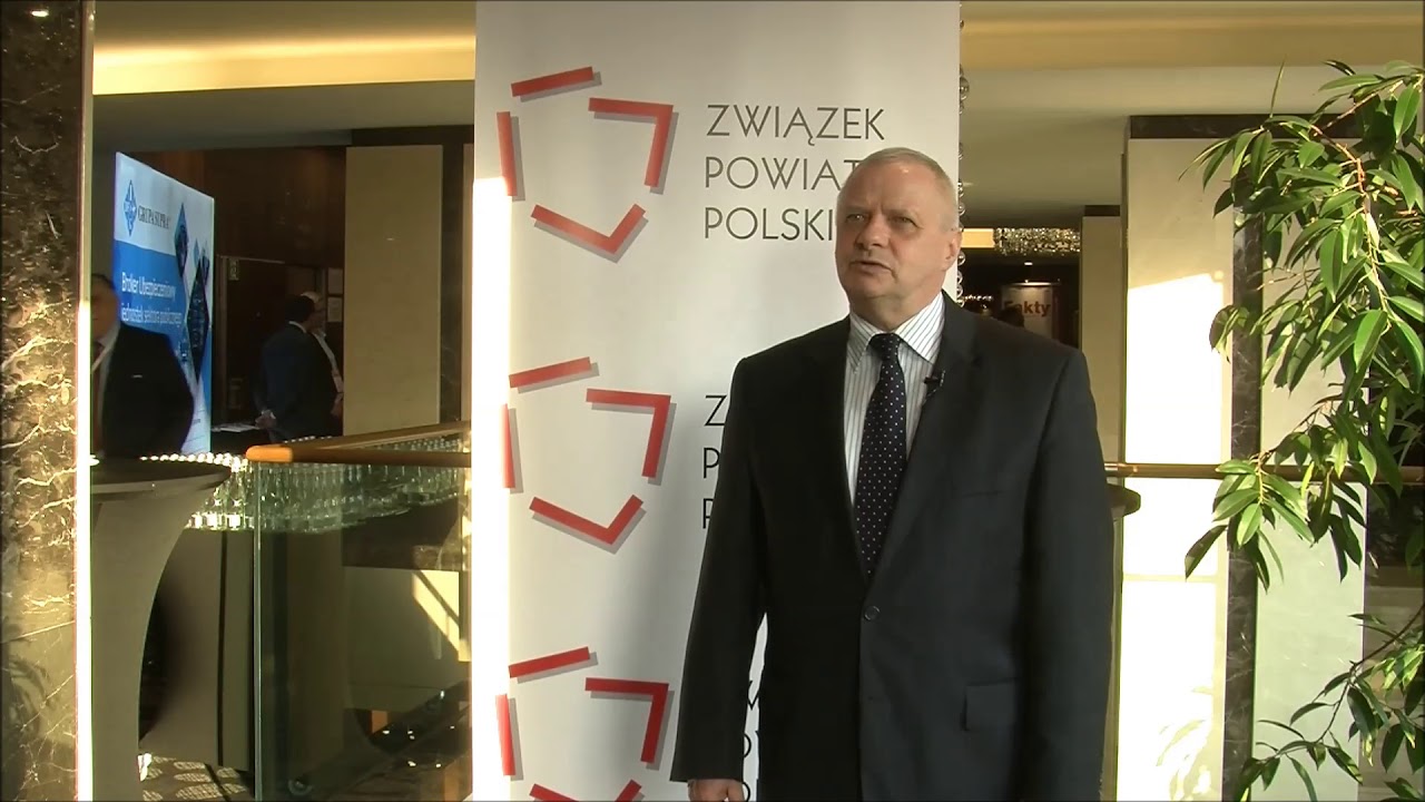 Leszek Świętalski podczas XXIII Zgromadzenia Ogólnego Związku Powiatów Polskich