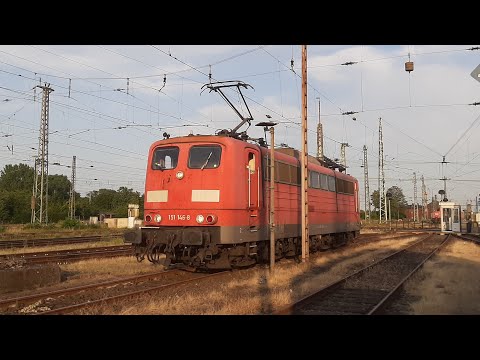Führerstandsmitfahrt mit der Baureihe 151 durch den Bremer Rbf nach Bremen Grolland