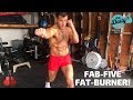 🥊FAB FIVE FAT-BURNER! | Boxing Workout BJ Gaddour Men's Health Cardio Conditioning