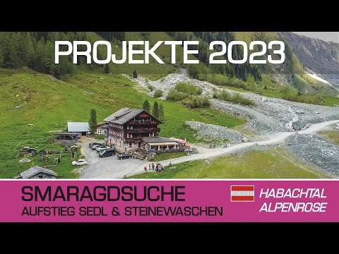 💚 Smaragd Habachtal 2023 💎⛏️ – Gefährlicher Aufstieg & Steinewaschen am Sedl