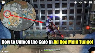How to open the gate in Ad hoc Main tunnel | The chasm Underground mines | Genshin Impact