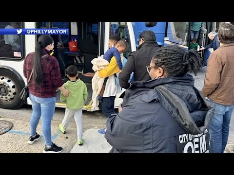 20th bus of migrants sent to Philadelphia