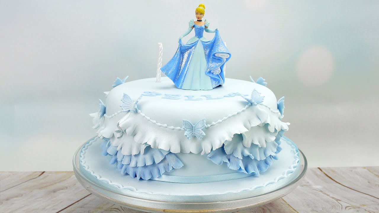 Cinderella Princess Birthday Cake