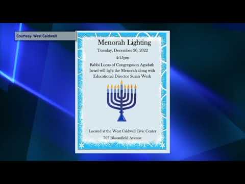 West Caldwell Menorah Lighting