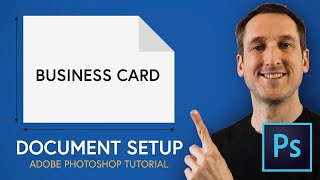 Business Card Size - Adobe Photoshop