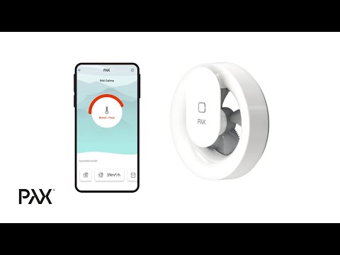 Ventilatore Smart PAX f100-120mm, colore Bianco, 110m3/h, 4W, 20dB PAX Norte