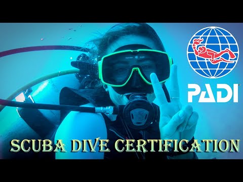 Getting PADI Scuba Dive Certified