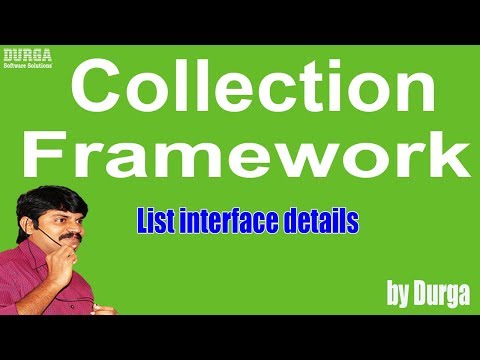 What Is List Interface Java Collection Framework