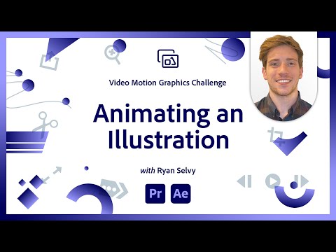Animating an Illustration | Video Motion Graphics Challenge