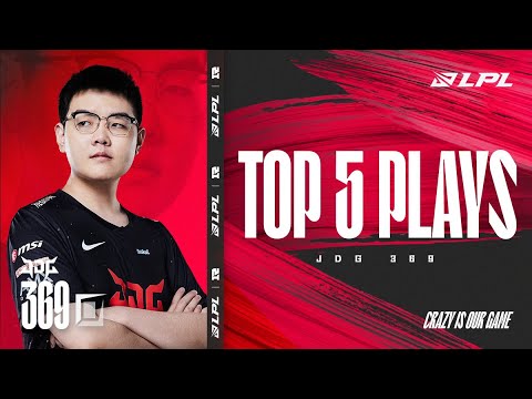 LPL Top 5 Plays | JDG 369 999| 2022 Summer Split Week 2