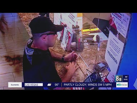 Videos show capture of prison escapee moments before boarding bus out of Las Vegas