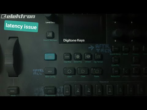 Elektronauts, SOS! Digitone Keys. Encoders latency issue