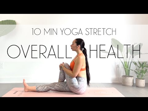 10 Min Yoga Full Body Stretch for Overall Health