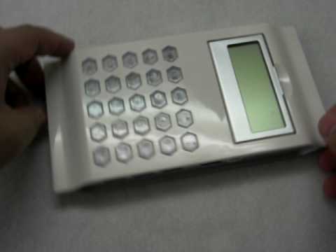 USB Calculator with alarm clock - Calculator with USB hub