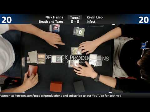 Modern 7/27/17: Nick Hanna (Death and Taxes) vs. Kevin Liao (Infect)