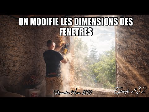 We're cutting into the house to enlarge the windows - EP32 - Home renovation vlog