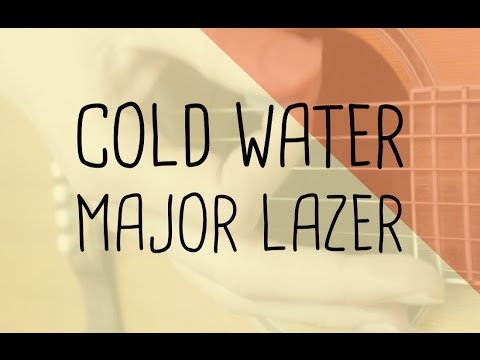 How to play Cold Water Major Lazer | Guitar Lesson + free tab sheet