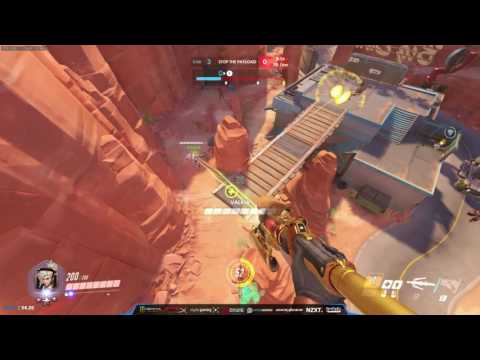 Overwatch Taimou    has good aim with Mercy