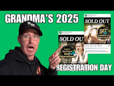 Grandma's Marathon Registration Day In The Life | 2025