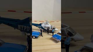 NYPD Helicopter 1:72 Scale AmerCom Agusta A119 Koala #reels #cops #police #nypd #toys #diecast #cars