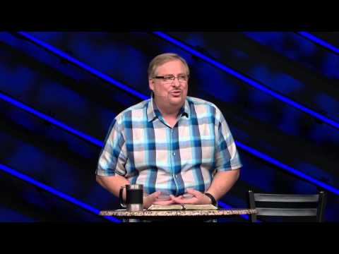 Learn About What Matters Most In Life with Rick Warren