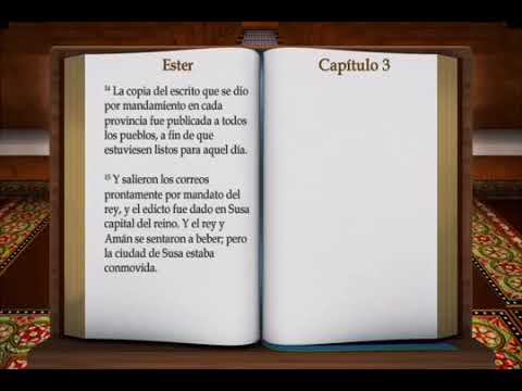 17.  ESTER -  REINA VALERA 1960 - VOZ SAMUEL MONTOYA