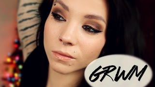 GRWM❤ | Dark Matter | Melt Cosmetics Makeup Look