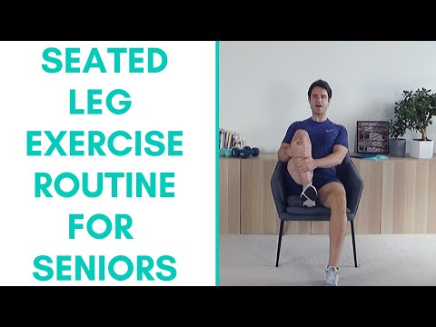 Seated Leg Exercise Routine For Seniors | More Life Health