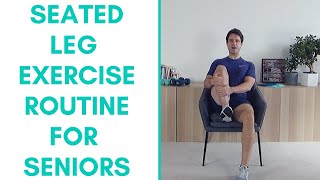 Seated Leg Exercise Routine For Seniors | More Life Health
