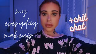 UPDATED EVERYDAY MAKEUP + Chit chats 🧚🏻| Mia Brooke