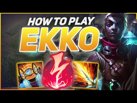 HOW TO PLAY EKKO SEASON 12 | BEST Build & Runes | Season 12 Ekko guide | League of Legends