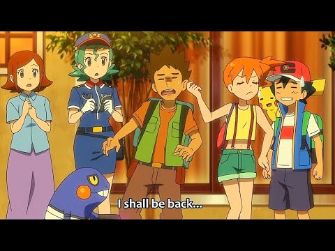 Misty and Croagunk Knows how to deal with Brock - Brock Funny Moment Aim to be a Pokemon master ep 8