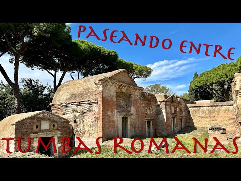 WHAT WERE THE TOMBS LIKE IN ANCIENT ROME? | The Isola Sacra necropolis