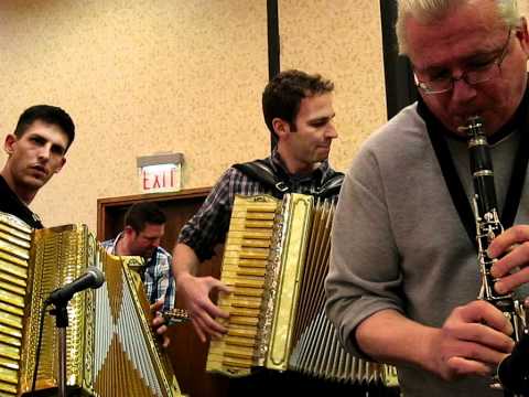 Eddie Rodick plays at the Illinois Polkafest 2-5-2012