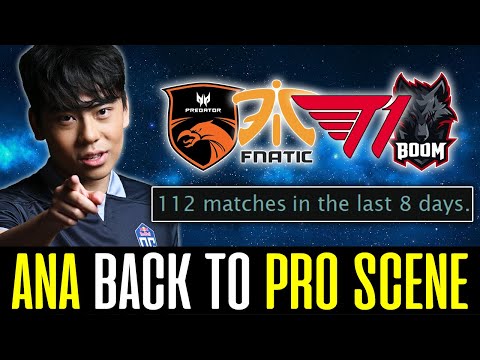 This is why ANA grind in SEA - 14 Games a Day - But what TEAM? DOTA 2