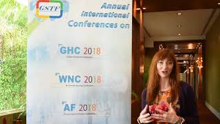 Ms. Melodie Durfee at AF Conference 2018 by GSTF Singapore
