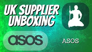 eCommerce UK Supplier - ASOS Unboxing - Invoice & Packaging?