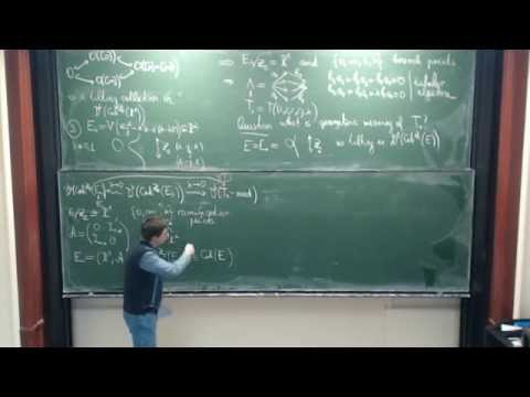 Igor Burban: Non commutative nodal curves and finite dimensional algebras