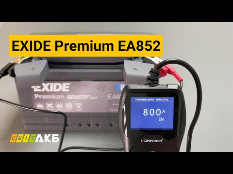 Exide Akumuliatorius 85 Ah 800 A EN 12V video