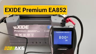Exide EA852 - відео 1