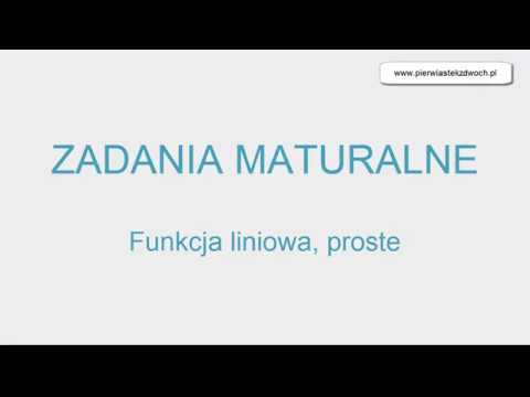 Matura sierpień 2011, zadanie 3