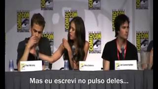 The Vampire Diaries Comic Con 2010 Parte 2 Legendado)