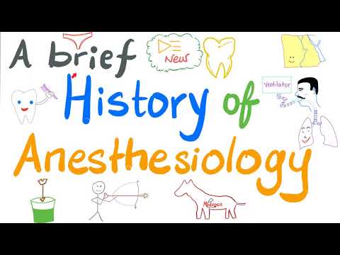 A Brief History of Anesthesia - New Anesthesiology Playlist 