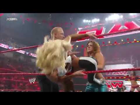 WWE Raw 7 6 09 Alicia Fox Maryse vs GailKim MickieJames   YouTube