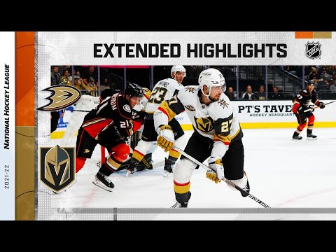 Anaheim Ducks vs Vegas Golden Knights Oct 29, 2021 HIGHLIGHTS