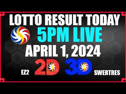 Lotto Result Today 5pm April 1, 2024 PCSO LIVE DRAW RESULT