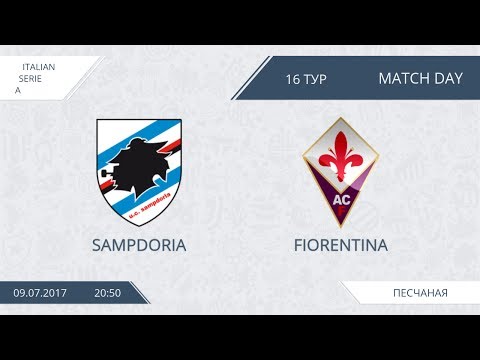 AFL 17.  Italy Serie A.  Sampdoria - Fiorentina.  Day 16.