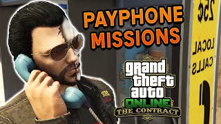 How To Unlock/Play The Payphone Hit Missions in GTA 5 Online The Contract DLC