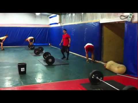 CrossFit's WOD "The seven" at CrossFit-Herzliya, Israel