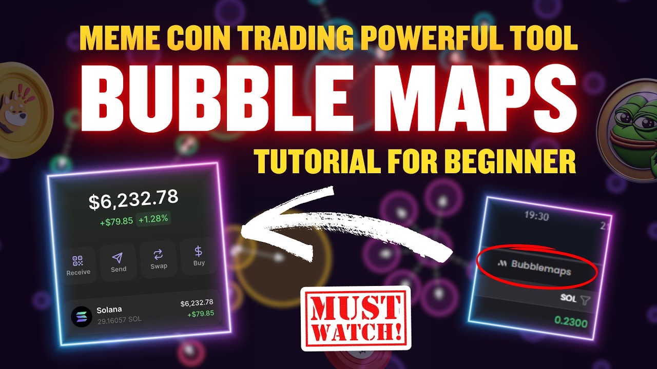How to Use Bubble Maps in Meme Coin Trading - Easy Tutorial For Beginners